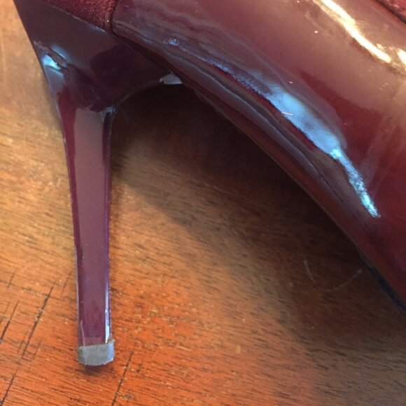 TOD's Super Sexy Patent/Suede Stiletto Heels - Picture 11 of 13